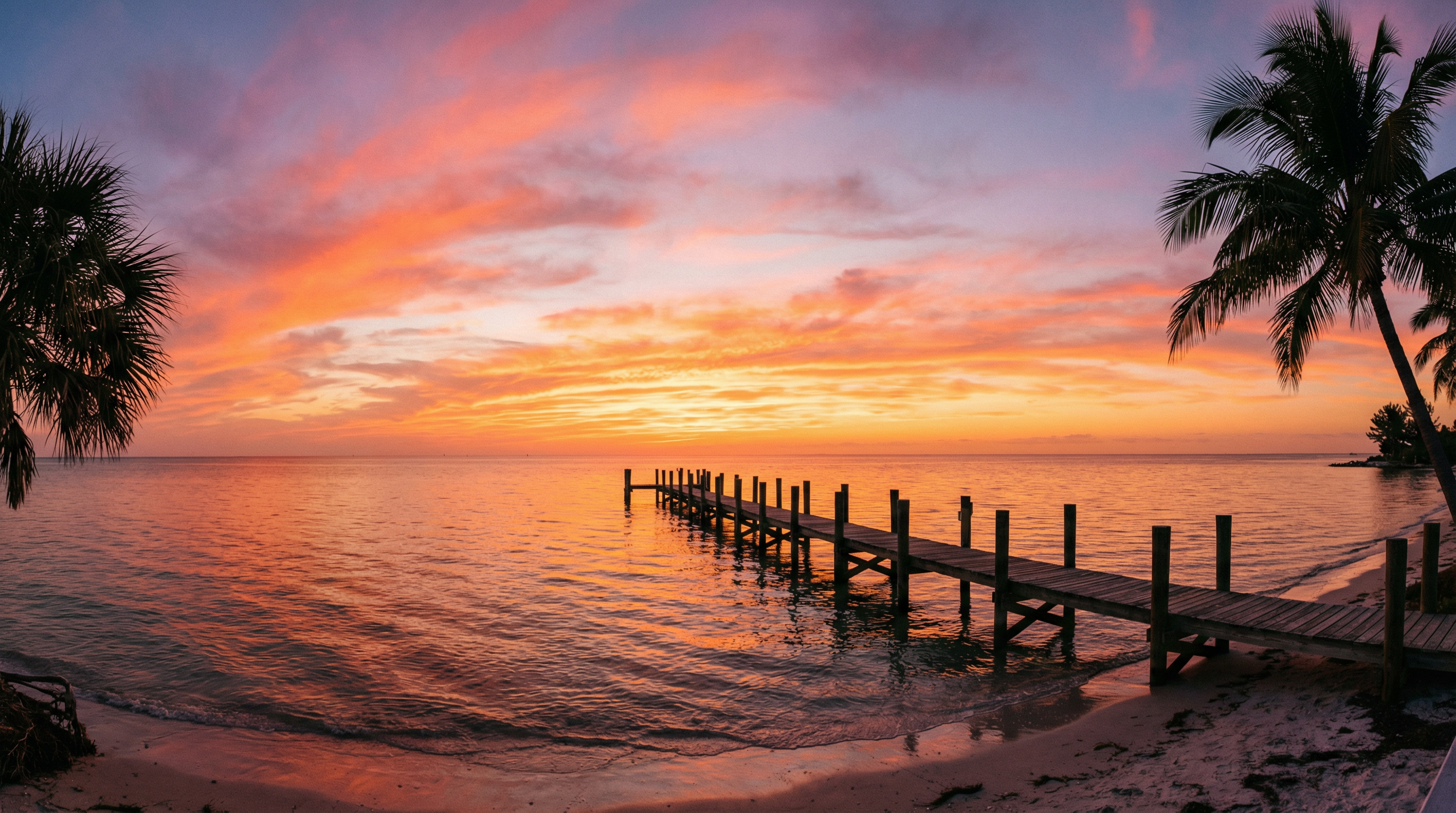 Anna Maria Island beach sunset
