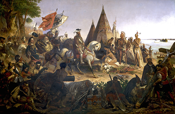 Hernando de Soto's expedition to La Florida, 1539 — the Spanish encounter that named Ana-Maria-Cay