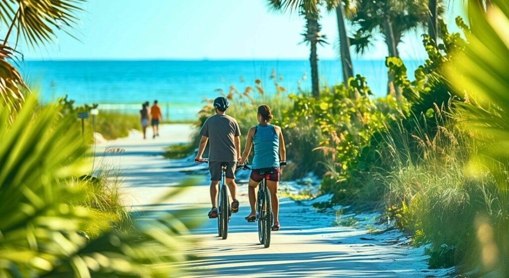 Island Bike Paths — Gulf Drive